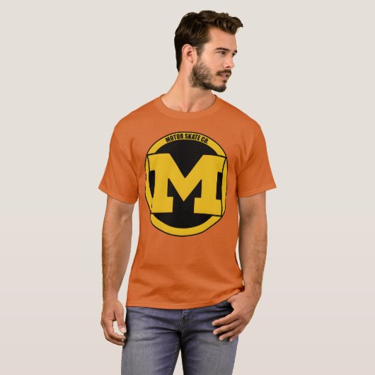 T-shirt Motor Skate Co Mid 90s friend (Devant entier)