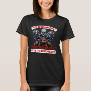 T-shirt Motorbike Biker Fan Statement Motorcycle