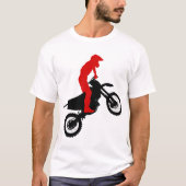 T-shirt Motorcross Rider Mens (Devant)