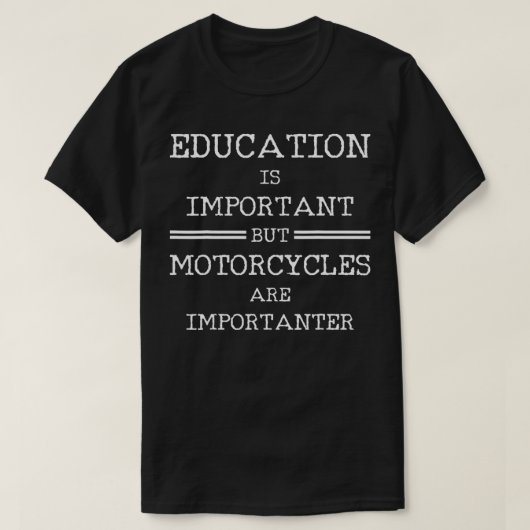 T-shirt Motorcycle (Design devant)