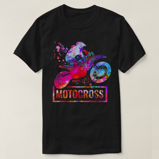 T-shirt Motorcycle and Motocross  (Design devant)