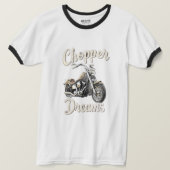 T-shirt motorcycle design (Design devant)