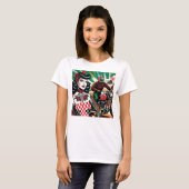 T-shirt Motorcycle Girl (Devant entier)