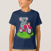 T-shirt Motorcycle Koala (Devant)
