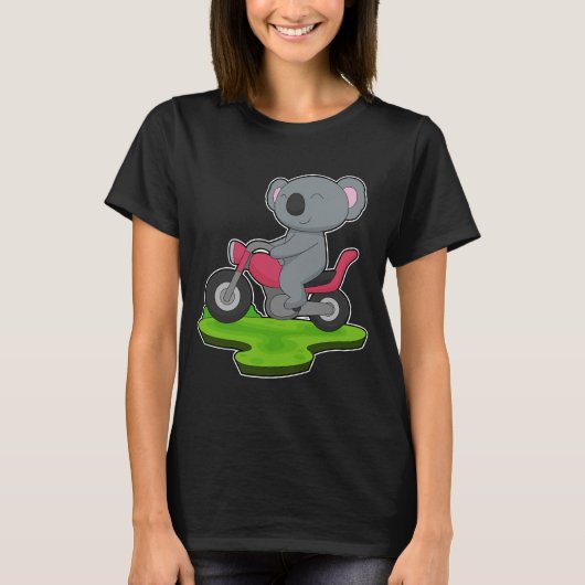 T-shirt Motorcycle Koala (Devant)