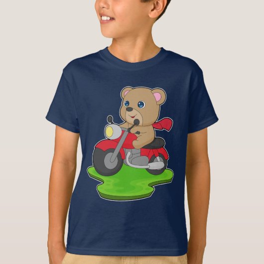 T-shirt Motorcycle ours (Devant)
