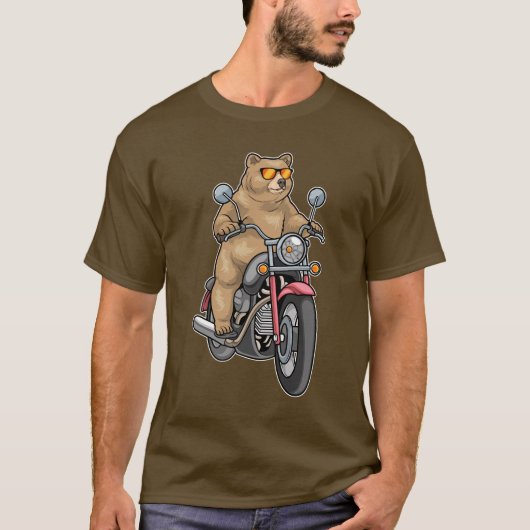 T-shirt Motorcycle ours (Devant)