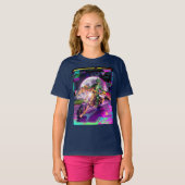 T-shirt Motorcycle Racing Dragon (Devant entier)
