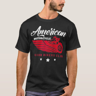 T-shirt Motorcycle Rider American Motorcycle Bikers Indien