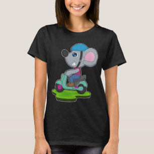 T-shirt Motorcycle souris