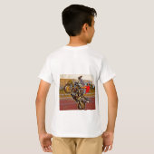 T-shirt Motorcycle Yoga Sport-Tek Long Sleeve (Dos entier)