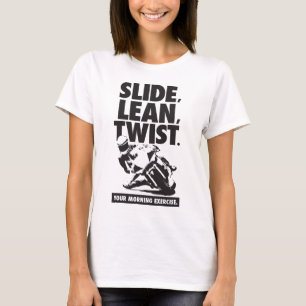 T-shirt motorfiets - Slide, Lean, Twist