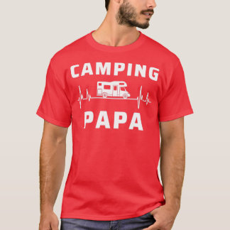 T-shirt Motorhome Camping Papa Camper