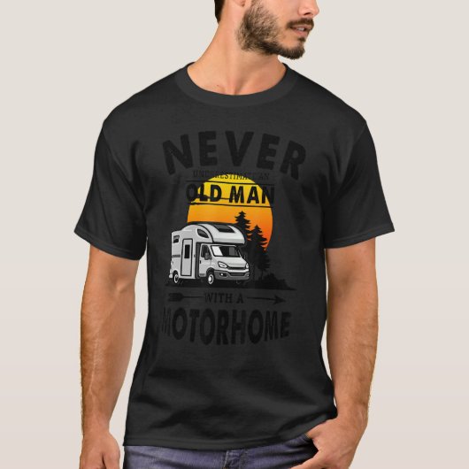 T-shirt Motorhome idée pour Hommes et Propriétaire Camperv (Devant)