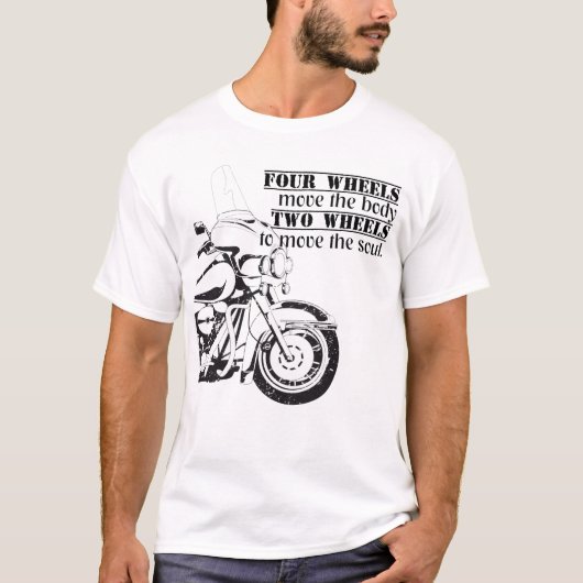 T-shirt Motorrad Motorrad Deux Roues Déplacer L'Épinette S (Devant)