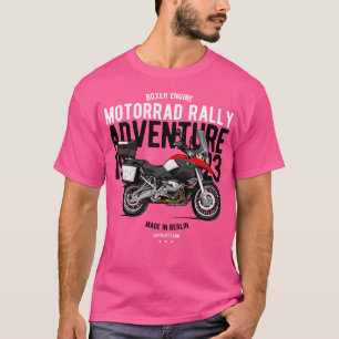 T-shirt Motorrad Rally Adventure Motorcycle Boxer R1200Gs