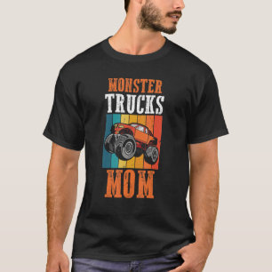 T-shirt Motorsport Fête des mères Retro Monster Truck Mo