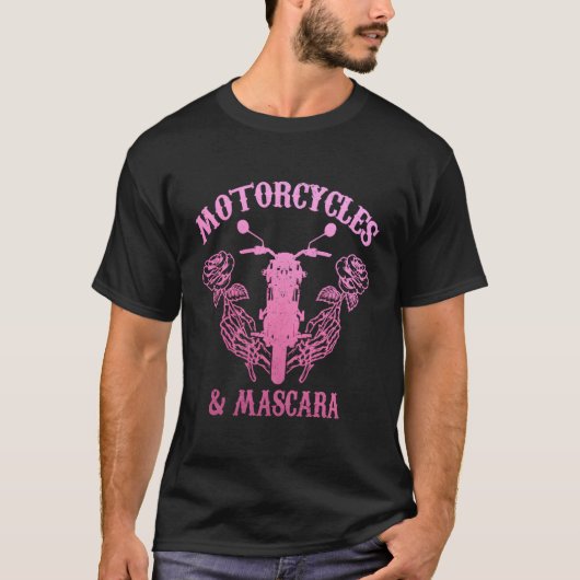 T-shirt Motos Mascara Biker K (Devant)
