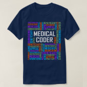 T-shirt Mots de coder Médicales (Design devant)