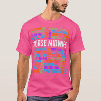 T-shirt Mots de sage-femme