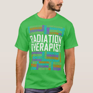 T-shirt Mots de thérapeute en radiothérapie