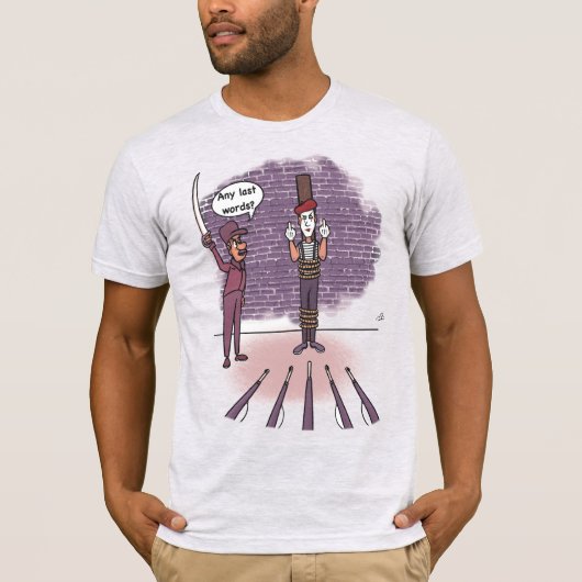 T-shirt Mots derniers (Devant)