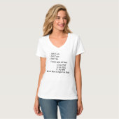 T-shirt mots d'expression pour vous (Devant entier)