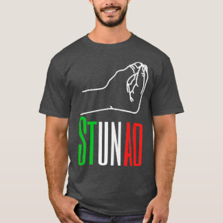 T-shirt Mots en italien Stunad Italien Funny Italie Cadeau