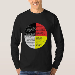 T-shirt Mots Indiens d'Amérique autochtones Médecine cultu