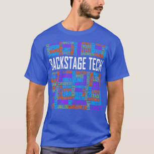 T-shirt Mots techniques en coulisses