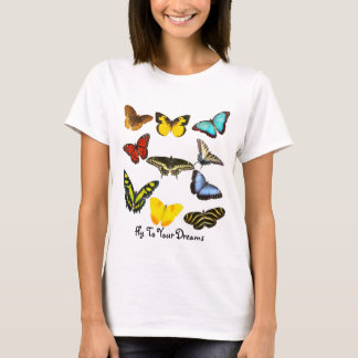 T-shirt Mouche à vos rêves - papillon