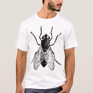 T-shirt Mouche et larve de cheval