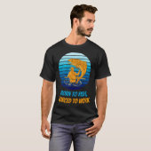 T-shirt Mouche humide rétro (Devant entier)