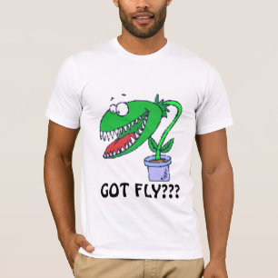 T-SHIRT MOUCHE OBTENUE D'ATTRAPE-MOUCHE DE VÉNUS ? ? ?