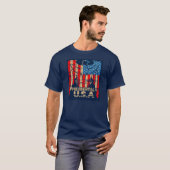 T-SHIRT MOUCHE PRÉSIDENTIELLE DES ETATS-UNIS EAGLE (Devant entier)