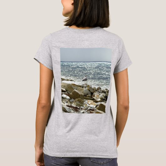 T-shirt Mouette et mer (Dos)