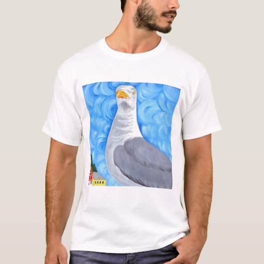 T-shirt Mouette fière (Devant)