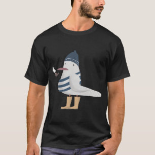 T-shirt Mouette pêcheuse