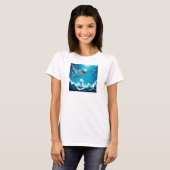 T-shirt Mouette requin par Juan Cabana (Devant entier)