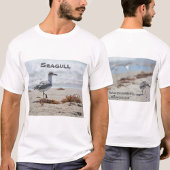 T-shirt Mouettes de plage