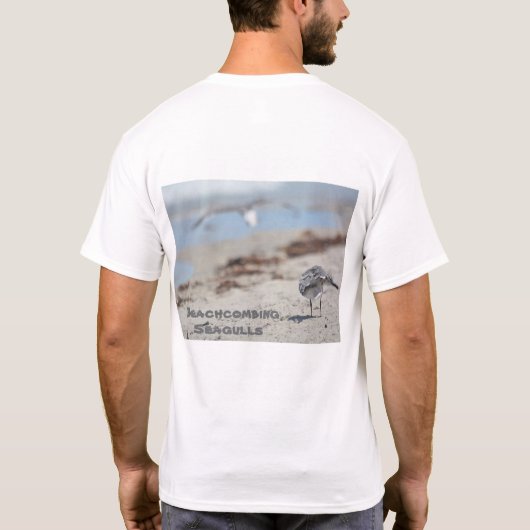 T-shirt Mouettes de plage (Dos)