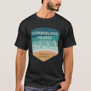 T-shirt Mouettes du littoral national de l'île Cumberland