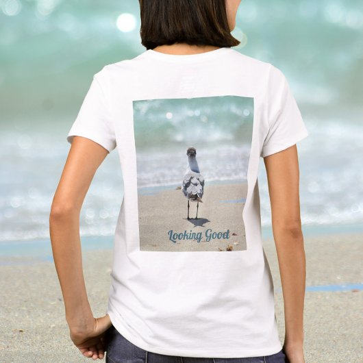 T-shirt Mouettes sur la plage
