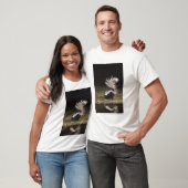 T-shirt Mouffette rayée, Mephitis mephitis (Unisexe)