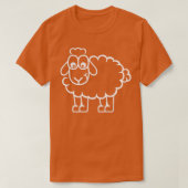 T-shirt Mouflon drôle (Design devant)