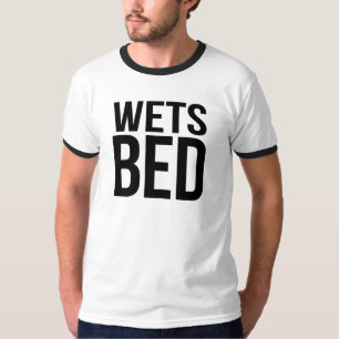 T-shirt Mouille le lit