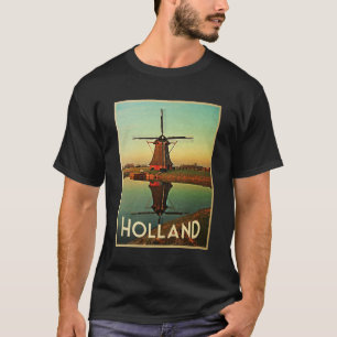 T-shirt Moulin à vent de la Hollande