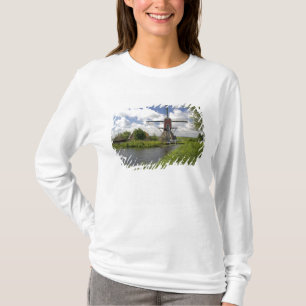 T-shirt Moulin à vent le long d'un canal à l'est de Leiden