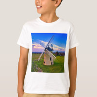 Moulin bleu ciel