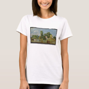 T-shirt Moulin de Flatford, c.1810-11 (huile sur le